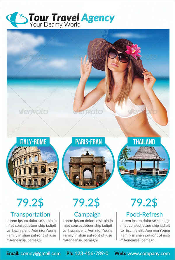 travel agency catalog template