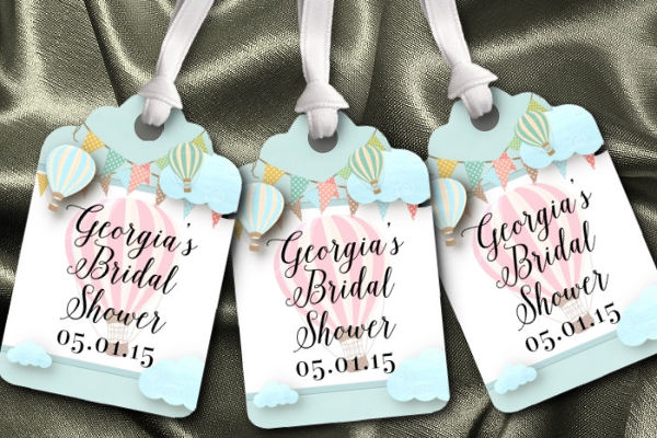 wedding and engagement gift tag