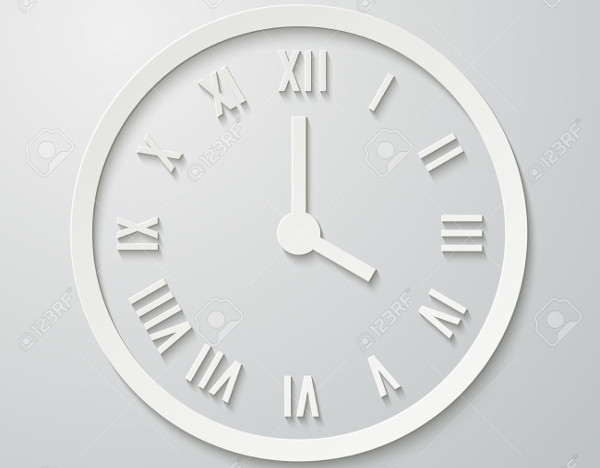 9+ Paper Clock Templates - PSD, Vector EPS, AI Illustrator