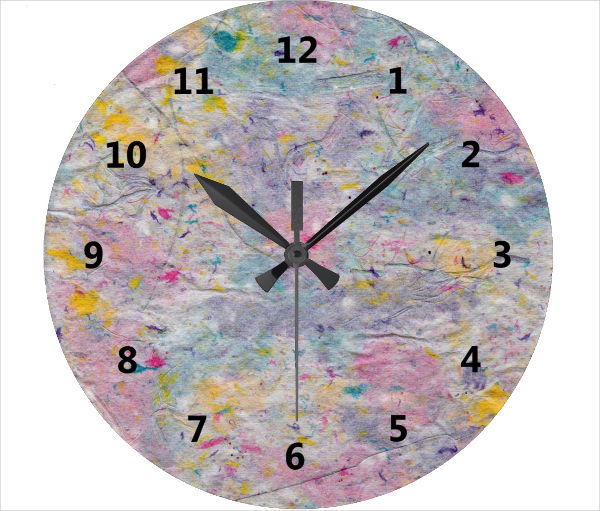 9+ Paper Clock Templates PSD, Vector EPS, AI Illustrator
