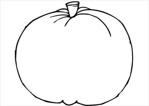 9+ Pumpkin Coloring Pages - JPG, AI Illustrator Download | Free ...