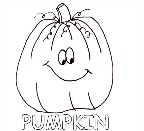 9+ Pumpkin Coloring Pages - JPG, AI Illustrator Download | Free