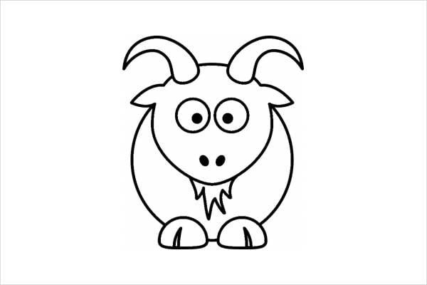 8 Cartoon Coloring Pages JPG AI Illustrator Download