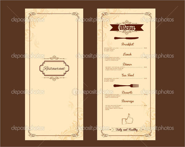 Hotel Menu - 10+ Free Templates in AI, PSD, MS Word, Pages