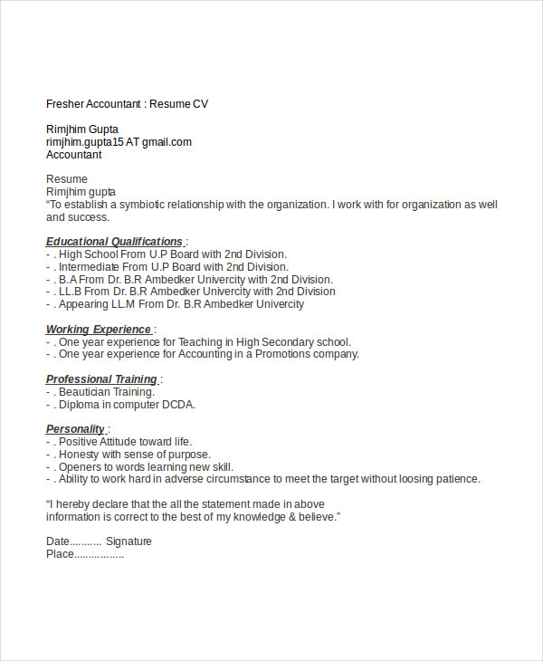 7-fresher-accountant-resume-7-word-pdf-documents-download