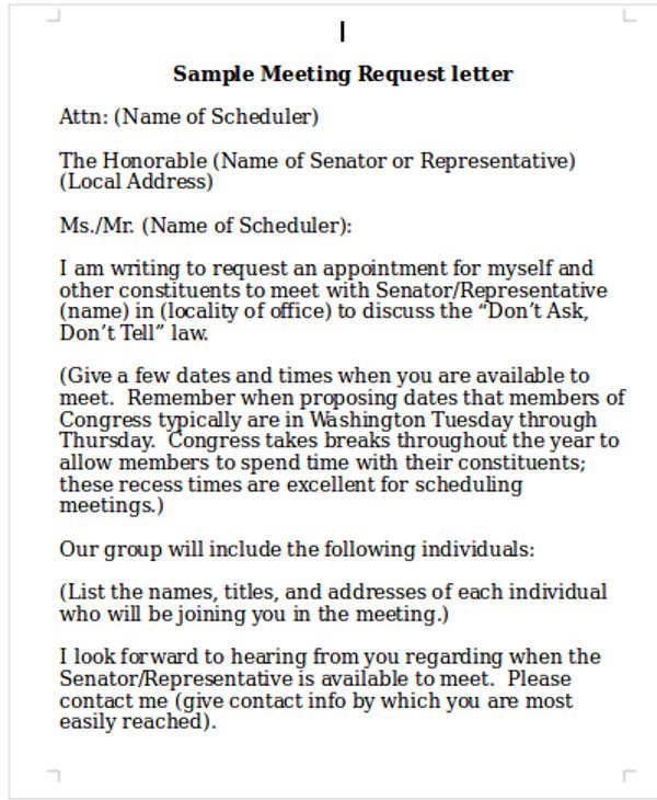 10+ Meeting Appointment Letter Templates - PDF, DOC | Free & Premium ...