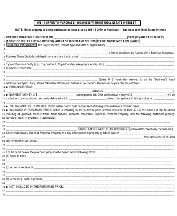 14+ Real Estate Offer Letter Template 9+ Free Word, PDF Format Download!