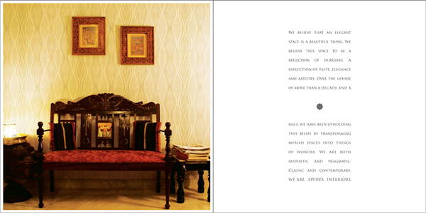 interior book layout design