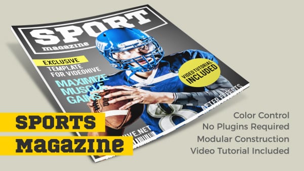 magazine after effects template free download