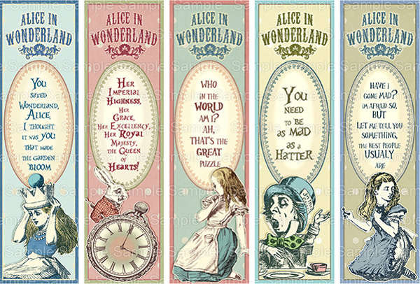 8 vintage bookmark templates psd ai vector eps free