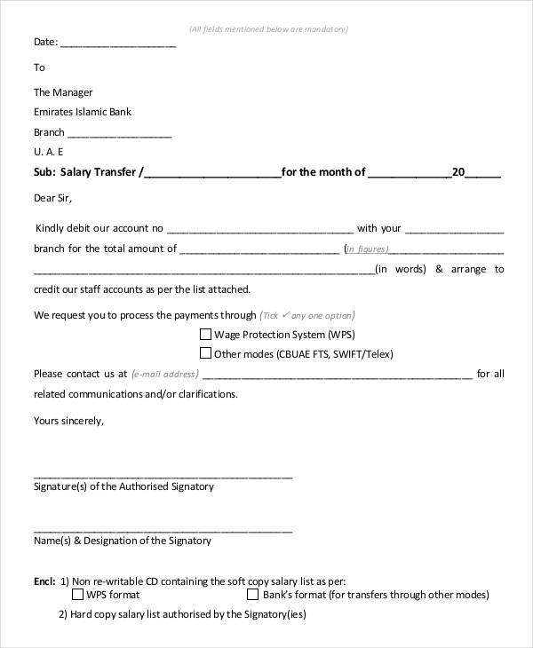 Salary Transfer Letter Fill Out Sign Online Dochub - vrogue.co