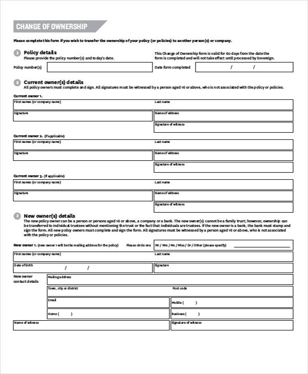 12+ Ownership Transfer Letter Templates PDF, DOC, Apple Pages, Google