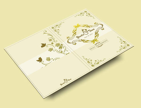 royal wedding cover design