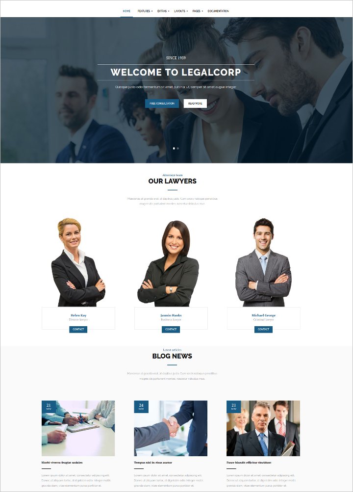 attorney law firm joomla template1