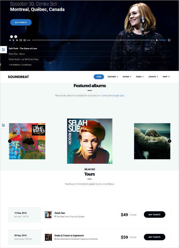 music ecommerce joomla template1