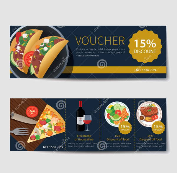 food discount voucher template