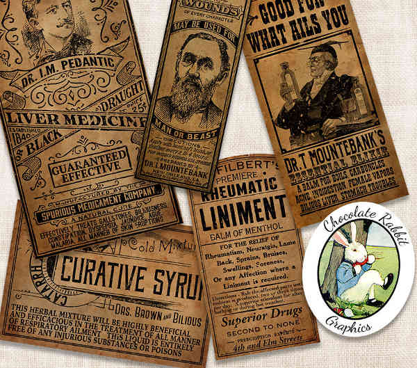 Antique Labels Template