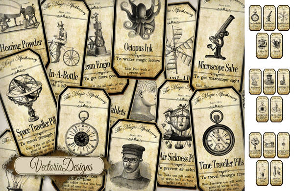 12+ Vintage Bottle Label Templates - Free Printable PSD, Word, PDF ...