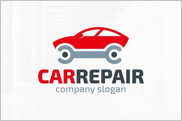 auto repair service logo