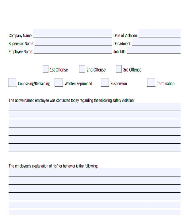 Safety Write Up Template