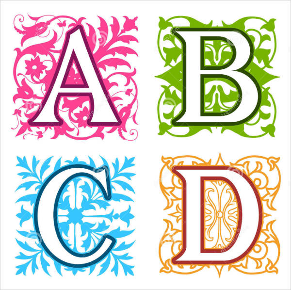 8 Decorative Alphabet Letters Free Premium Templates 8 Decorative Alphabet Letters Free Premium Templates
