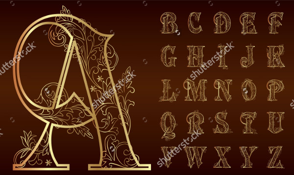 8+ Decorative Alphabet Letters
