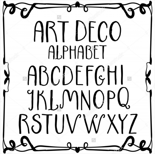 8+ Decorative Alphabet Letters Free & Premium Templates