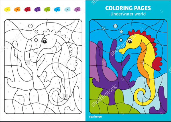 5+ Sea Animal Templates - Free Printable Crafts &amp; Colouring Pages