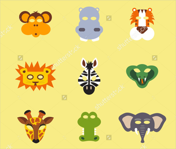 7+ Jungle Animal Templates Free Printable Crafts & Colouring Pages