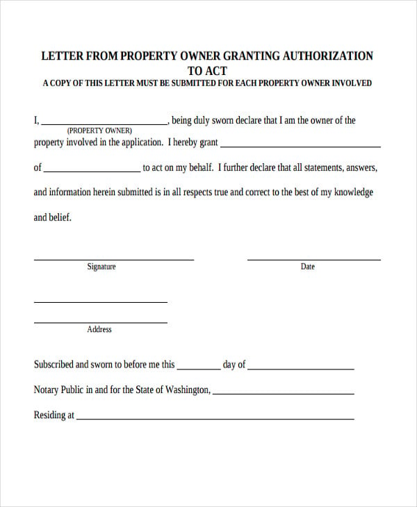 13 Property Transfer Letter Templates Pdf Doc Free Premium