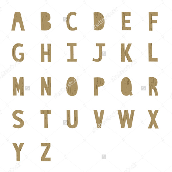 8+ Cardboard Alphabet Letters Free PSD, EPS, Format Download