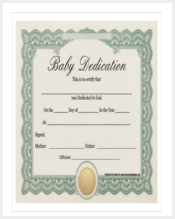 baby-dedication-certificate-template-green