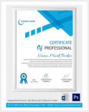 professional-certificate-template