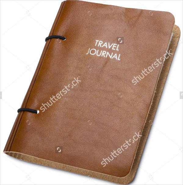 travel journal cover design