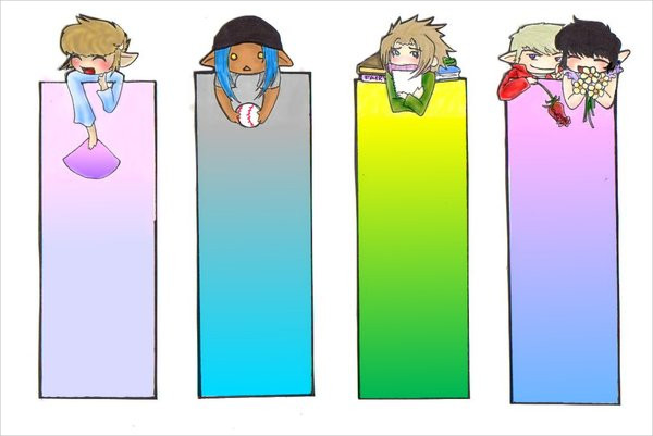 free bookmark template for kids