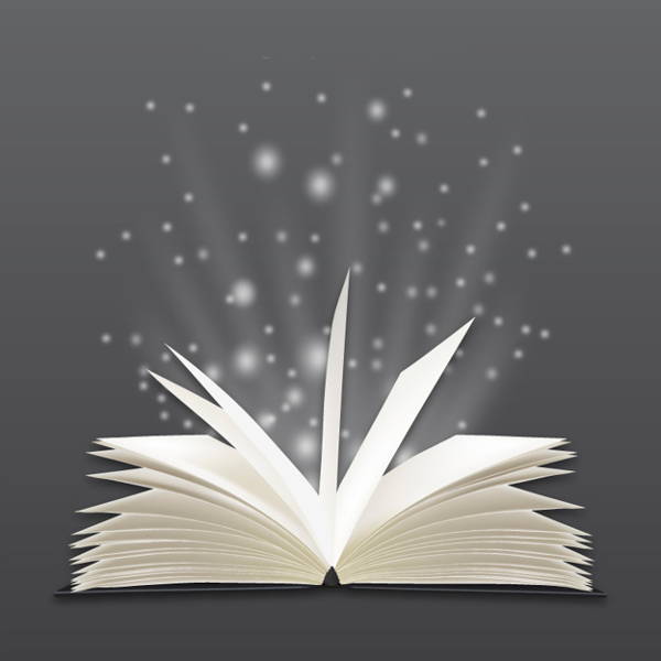 open book vector