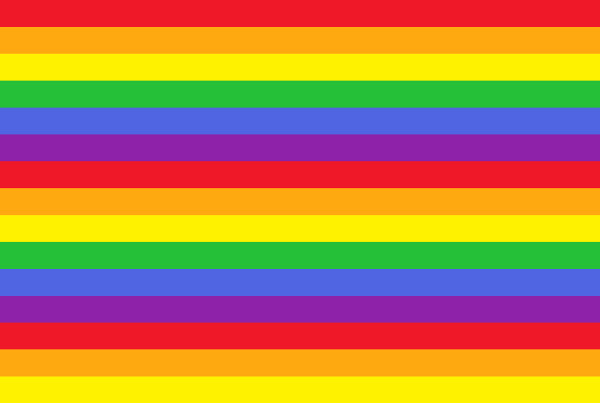 rainbow stripes pattern