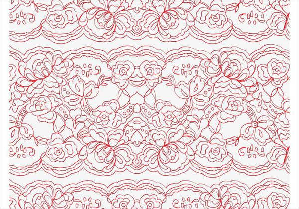 Seamless lace border and net pattern., Vectors