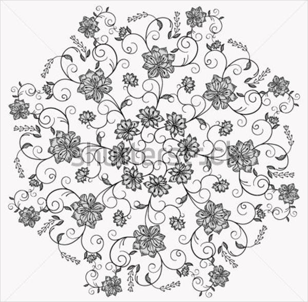 floral lace patterns