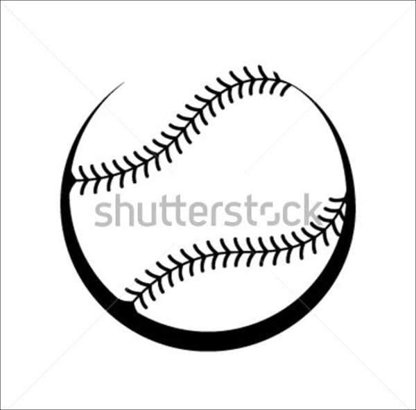 black and white baseball icon