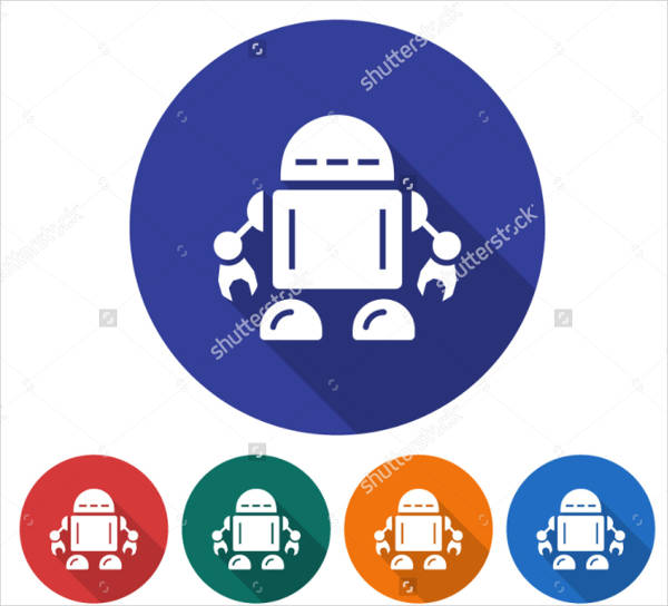 round android icon