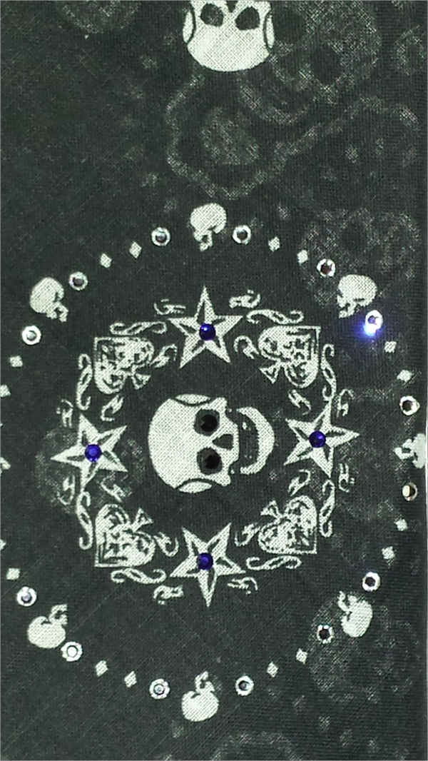 black skull patterns