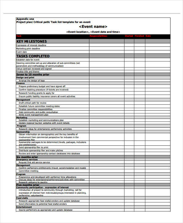 event management presentation template