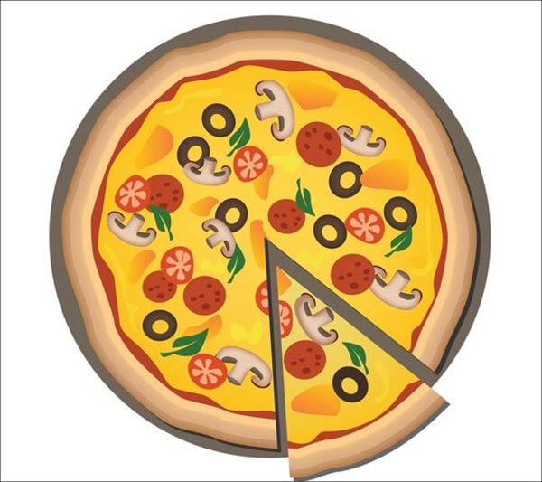 free pizza vector