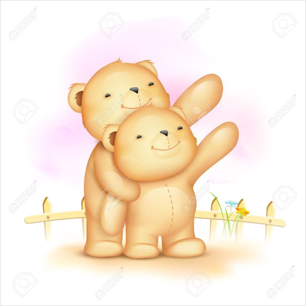 teddy bear illustration