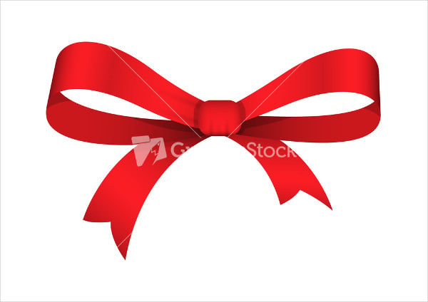 ribbon bow vector