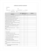 nursing-competency-assessment-template1