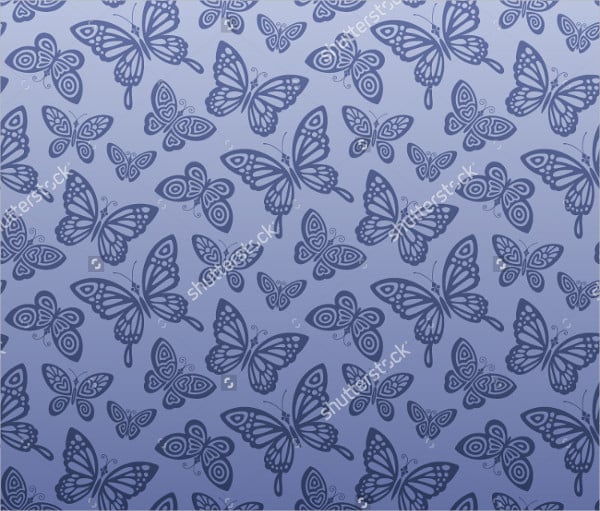seamless butterfly pattern