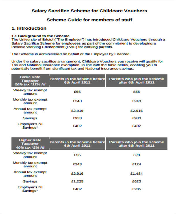 6+ Childcare Voucher Templates Free PSD, Vector AI, EPS Format Download
