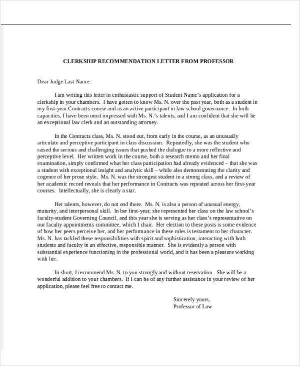 Reference Letter For Assistant Professor